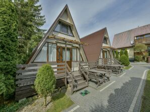 Ferienpark Houten huis in Kołobrzeg bij zandstrand