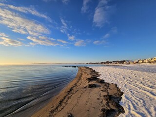 Strand im Winter