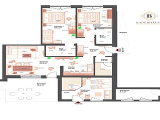 Appartement Bramberg am Wildkogel Plan d'étage 43