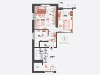Apartamento Bramberg am Wildkogel Plano de planta 41