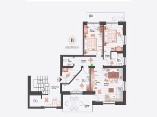 Appartement Bramberg am Wildkogel Plan d'étage 41
