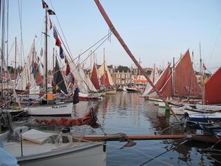 Traditionelle Boote in Paimpol