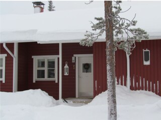 Apartamento de vacaciones Saariselkä Grabación al aire libre 6