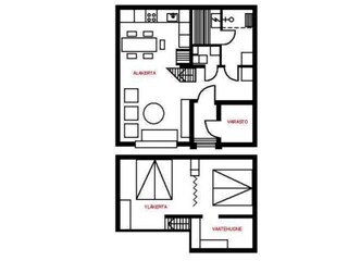 Appartamento per vacanze Saariselkä Pianta del piano 21