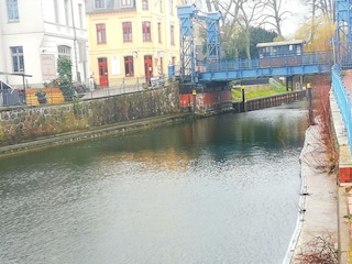 Hubbrücke in Plau am See