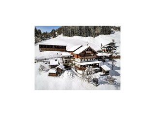 Casa de campo Mühlbach im Pinzgau Grabación al aire libre 11