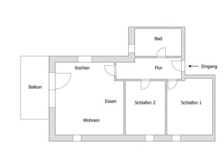 Ferienwohnung Bensersiel Grundriss 16