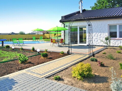 Holiday park Large holiday villa with summer pool and sauna