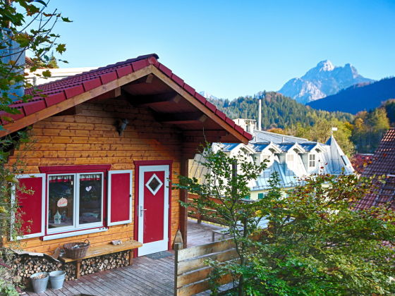 Ferienhaus Blockhaus Säuling