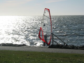 Surfer an der Nordsee