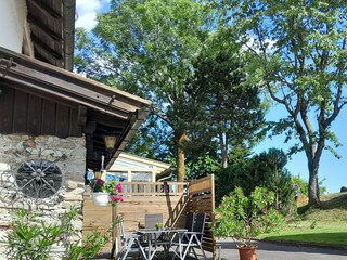 Ferienhaus mit Garten