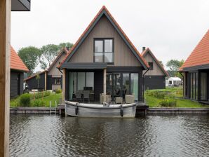 Ferienpark Luxuriöse Wasservilla mit 2 Bädern an den Friesischen Seen - Ossenzijl - image1