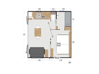 Vakantiepark Maurik Grondplan 30