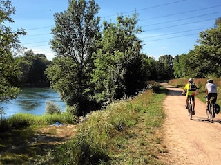 Fahrradttouren am Rhein ohne Steigungen