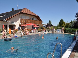 Pool in the camping park, free for our guests
