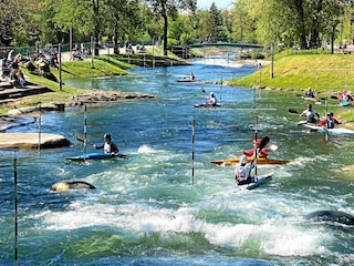 Kanupark in Huningue (Frankreich)