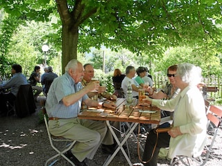 Gartenwirtschaft nahe Bad Bellingen