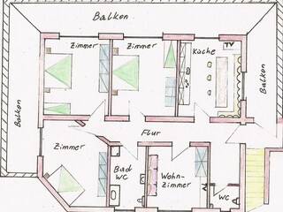 Appartement de vacances Zell am Ziller Plan d'étage 25