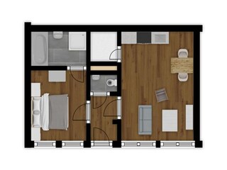 Parco vacanze Maastricht Pianta del piano 40