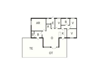 Casa per le vacanze Marielyst Pianta del piano 40