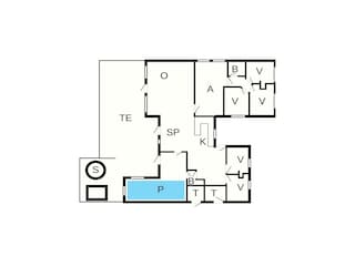Ferienhaus Vaeggerløse Grundriss 3