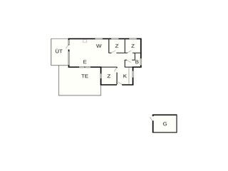 Ferienhaus Hou Grundriss 6
