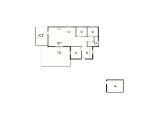 Ferienhaus Hou Grundriss 5