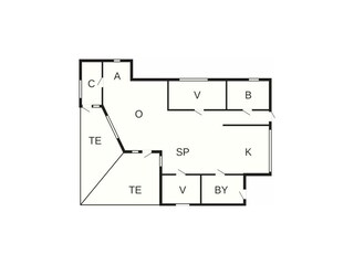 Ferienhaus Tisvildeleje Grundriss 47