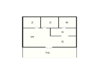 Casa de vacaciones Søndervig Plano de planta 48