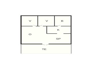 Holiday house Søndervig Floor Plan 48