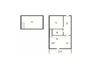Maison de vacances Søndervig Plan d'étage 55