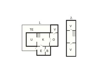 Vakantiehuis Backaryd Grondplan 72