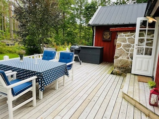 Vakantiehuis Backaryd Buitenaudio-opname 10