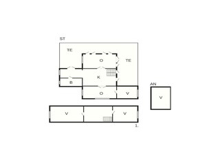 Casa per le vacanze Backaryd Pianta del piano 40