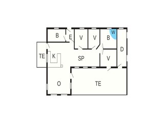 Ferienhaus Fjand Grundriss 35