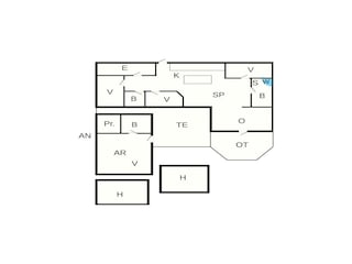 Holiday house Løkken Floor Plan 9