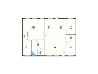 Ferienhaus Saltum Grundriss 3