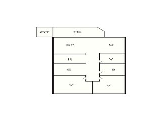 Casa de vacaciones Fjerritslev Plano de planta 40