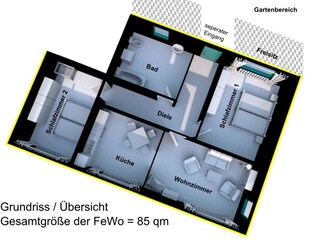 Appartement de vacances St. Goar Plan d'étage 41