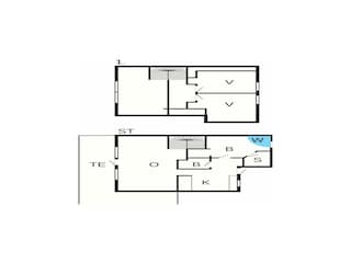 Apartment Søndervig Grundriss 3