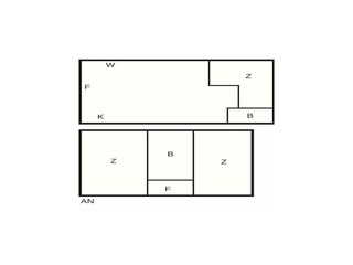 Vakantiehuis Tversted Grondplan 2