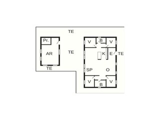 Ferienhaus Løkken Grundriss 41