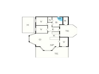 Ferienhaus Tversted Grundriss 21