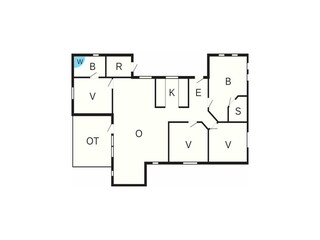 Maison de vacances Asnæs Plan d'étage 52