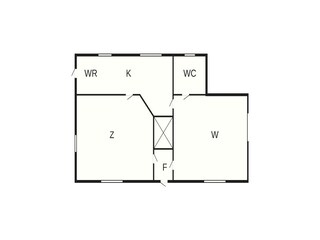 Vakantiehuis Växjö Grondplan 43