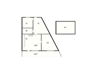 Casa per le vacanze Søndervig Pianta del piano 2