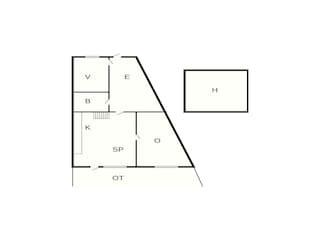 Ferienhaus Søndervig Grundriss 2