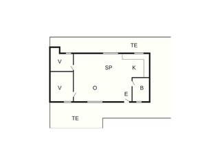 Maison de vacances Skagen Plan d'étage 52