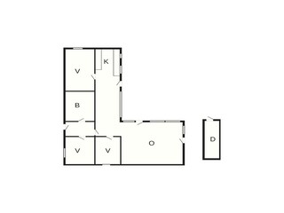 Holiday house Tisvildeleje Floor Plan 42