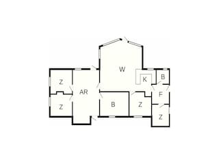 Vakantiehuis Ansager Grondplan 38